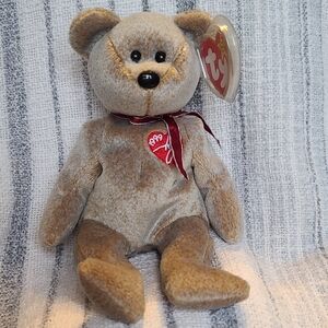 TY 1999 Signature Bear Beanie Baby